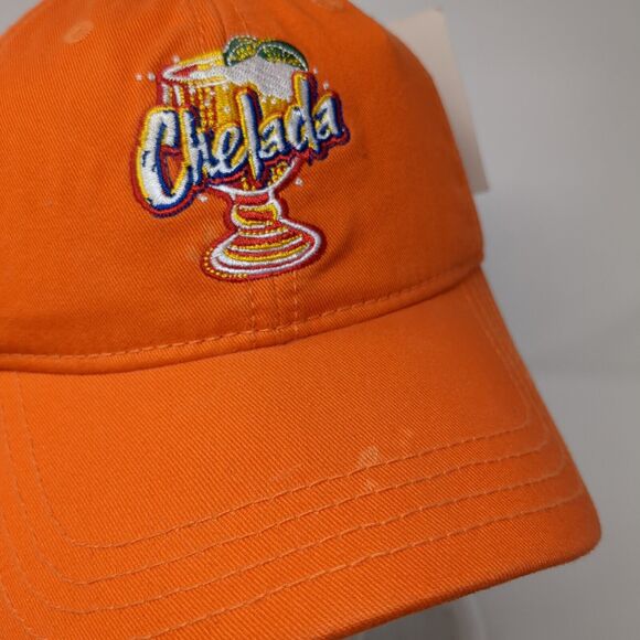 Chelada Bud Light & Clamato Slideback Hat Orange One Size Adjustable W/Tags - Picture 6 of 9